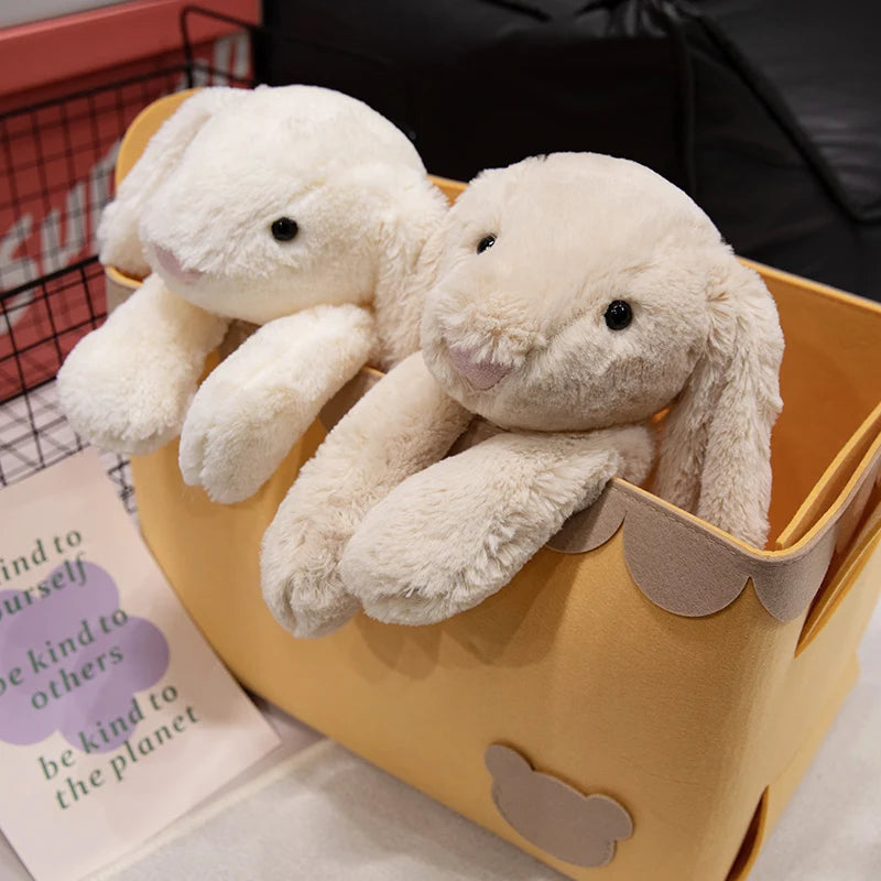 Peluche Conejo Lop 20cm – Juguete Suave de Orejas Largas para Niños – Compañero de Sueño y Decoración del Hogar