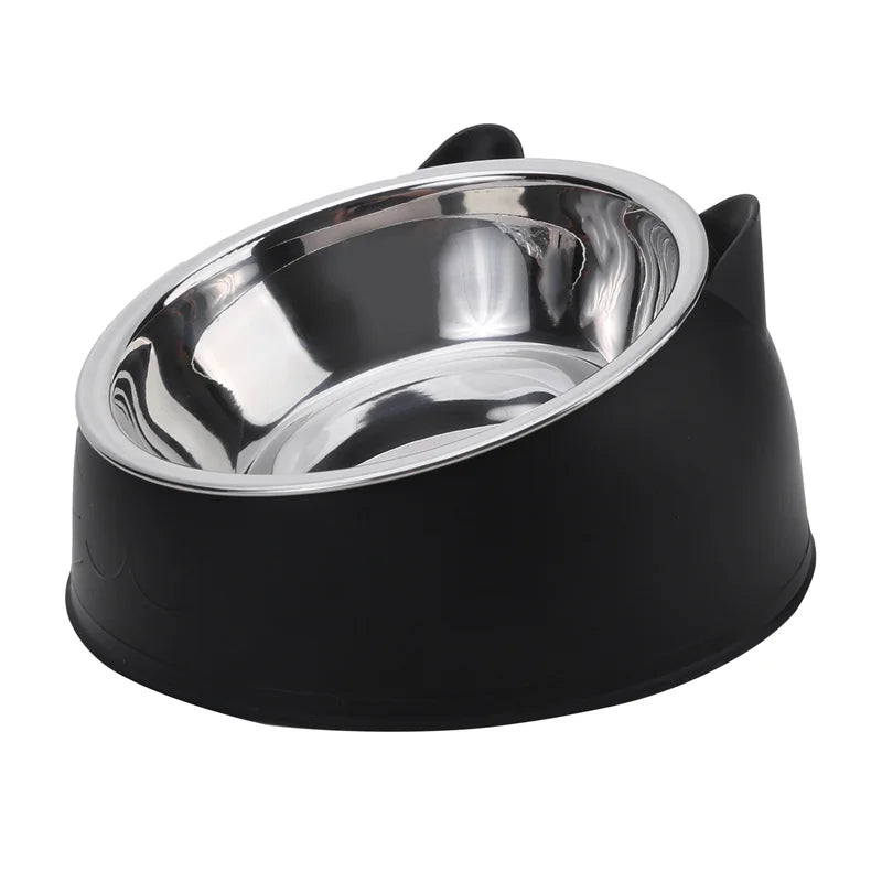 🐾 Tazón Elevado 15° para Mascotas – 100ML 🐶🐱