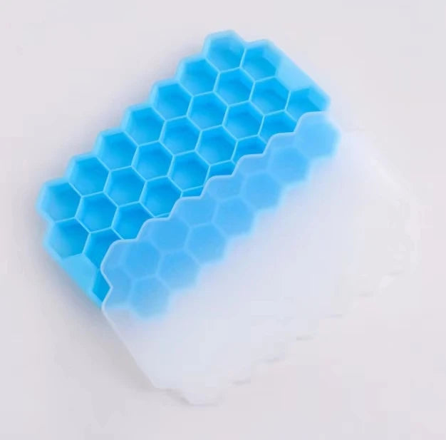 Molde de Silicona Reutilizable 37 Cavidades – Bandeja para Cubos de Hielo, Helados y Paletas DIY
