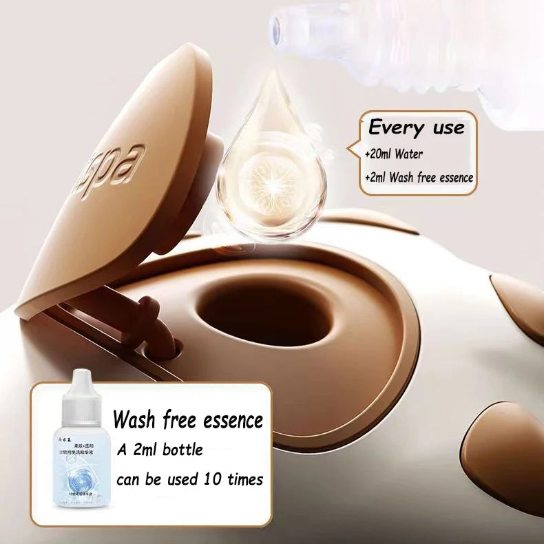 Cepillo Eléctrico 3 en 1 con Vapor para Gatos – Remueve Pelo, Masajea y Limpia sin Baño