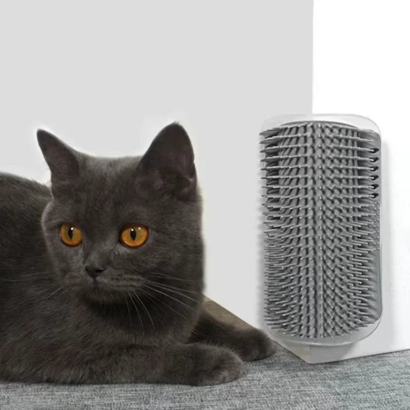 Cepillo Masajeador para Gatos – Peine Autolimpiante para Eliminación de Pelo y Cuidado