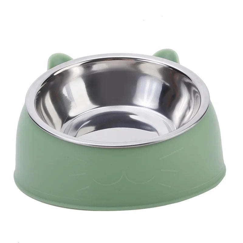 🐾 Tazón Elevado 15° para Mascotas – 100ML 🐶🐱