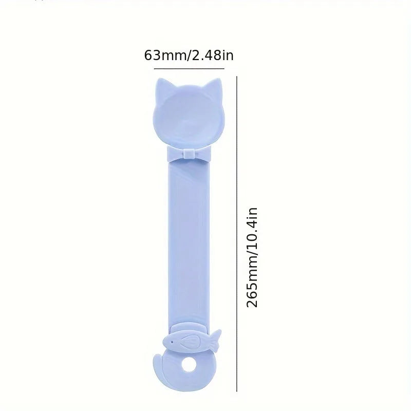 🐾 Cuchara Dispensadora de Alimento para Gatos – Lickable Feeder Spoon