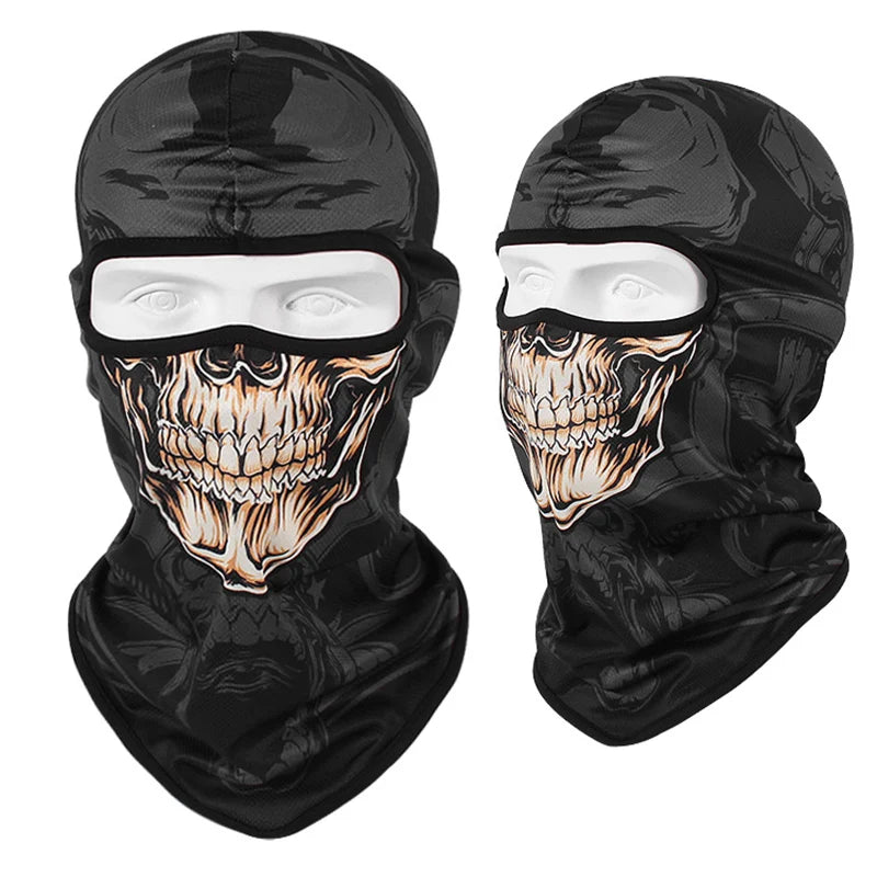 🏍️ Balaclava / Mascarilla Multifuncional para Hombres y Mujeres – Protección Total al Aire Libre