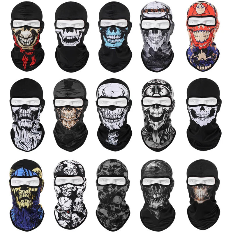 🏍️ Balaclava / Mascarilla Multifuncional para Hombres y Mujeres – Protección Total al Aire Libre