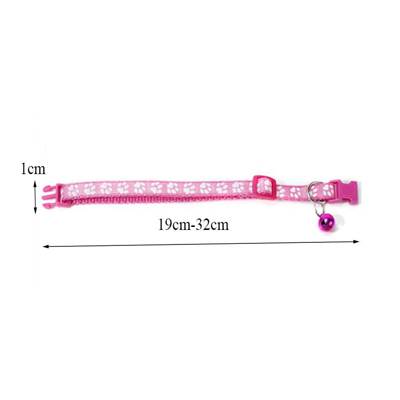 😺 Collar para Gatos con Cascabel – Ajustable y Colorido