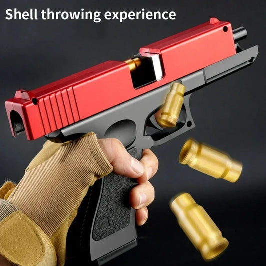 Pistola de Juguete M1911 – Lanzadora de Balas Suaves, Recargable y Segura para Juegos al Aire Libre