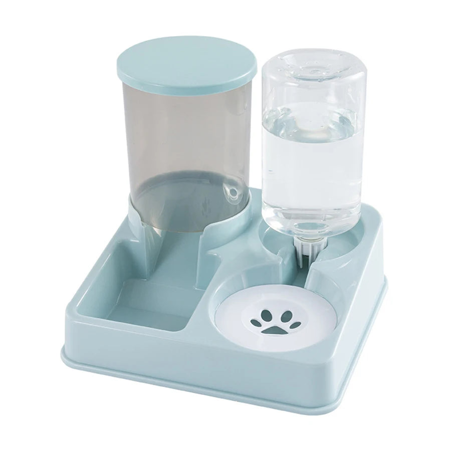 🐾 Comedero y Bebedero Automático para Gatos y Perros – 2 en 1