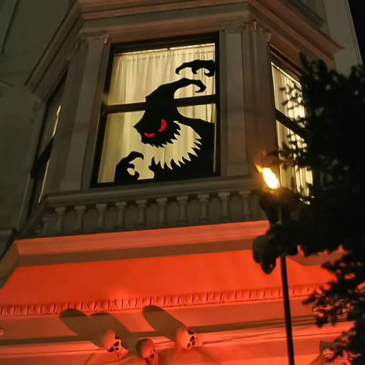 🎃 Pegatinas de Halloween – Decoración de Puertas y Ventanas